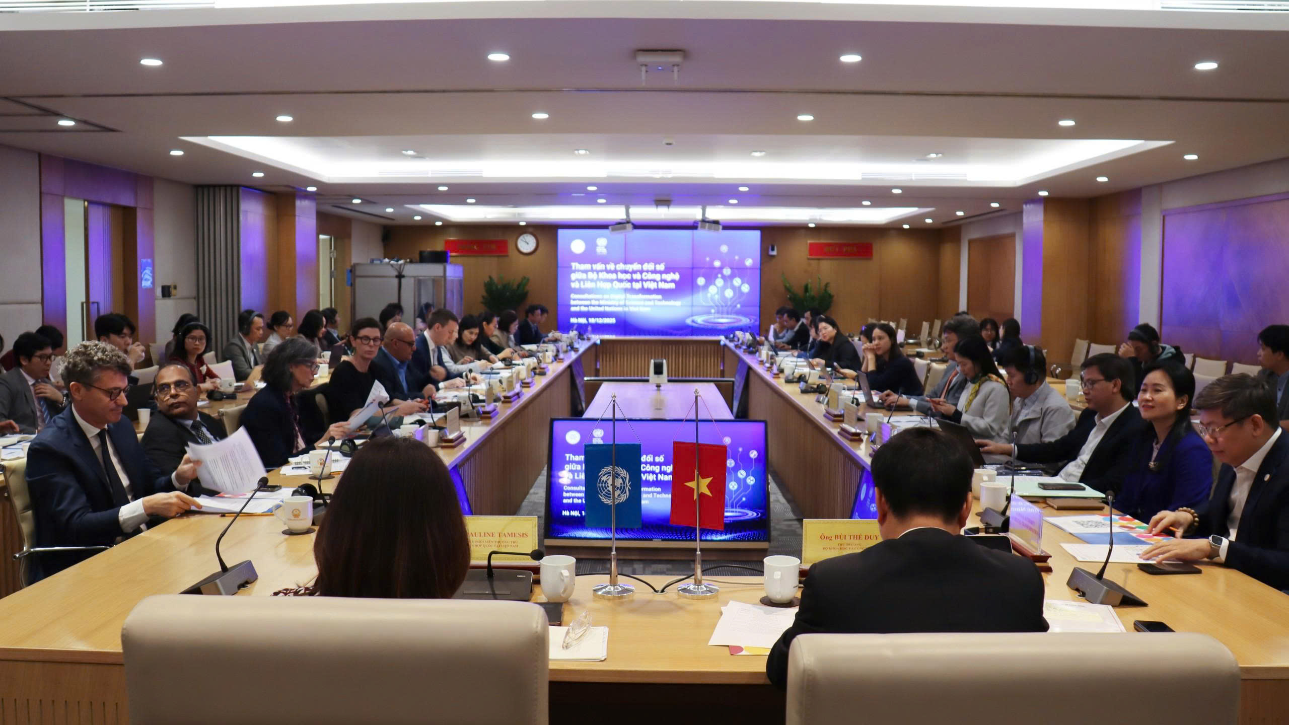 Tham vấn hợp tác chuyển đổi số Việt Nam - Liên Hợp Quốc giai đoạn 2027-2031