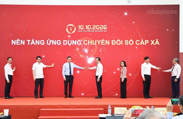 Ra mắt ứng dụng Chuyển đổi số cấp xã