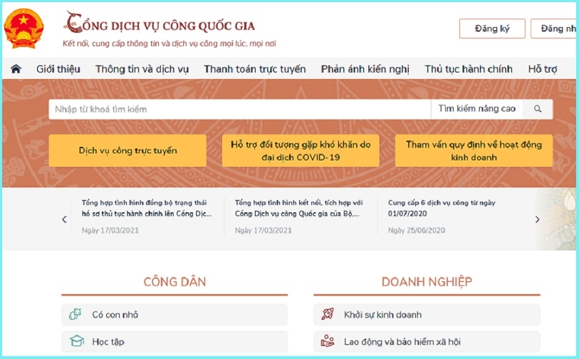 Cổng Dịch vụ công quốc gia đã mang lại hiệu quả thiết thực cho người dân, doanh nghiệp.