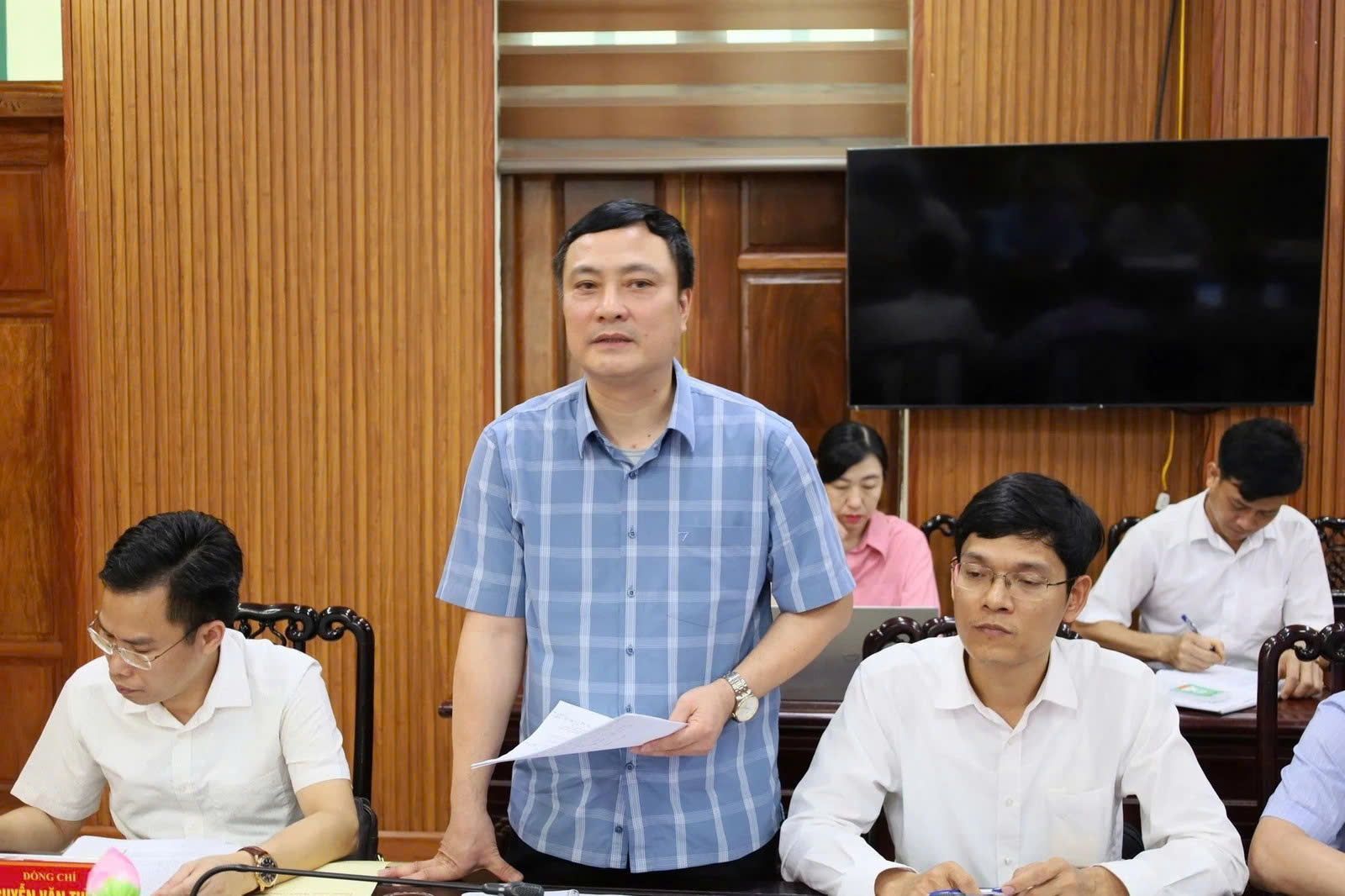 Giám sát thực hiện Nghị quyết số 57 của Bộ Chính trị tại xã Bá Thước