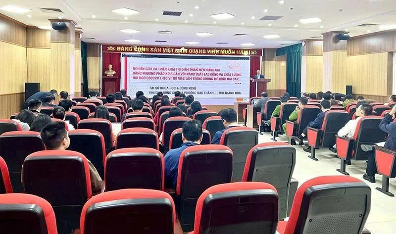 Đánh giá cán bộ bằng KPI: Hướng đi mới trong nâng cao chất lượng công vụ