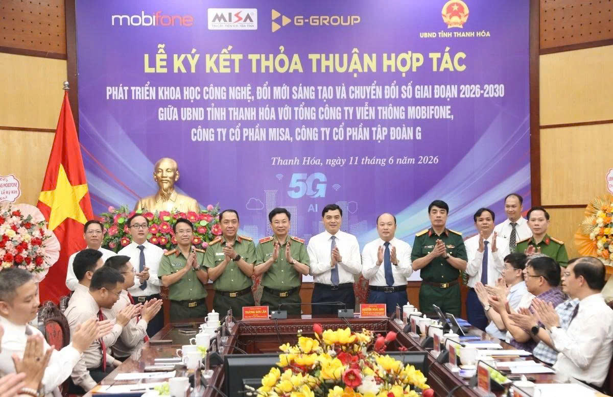 Ký kết thỏa thuận hợp tác phát triển khoa học công nghệ, đổi mới sáng tạo và chuyển đổi số