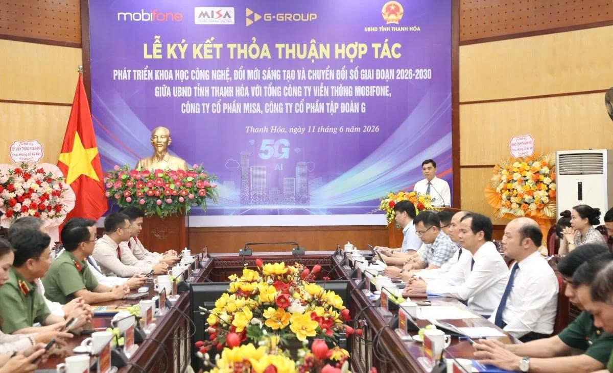 Ký kết thỏa thuận hợp tác phát triển khoa học công nghệ, đổi mới sáng tạo và chuyển đổi số